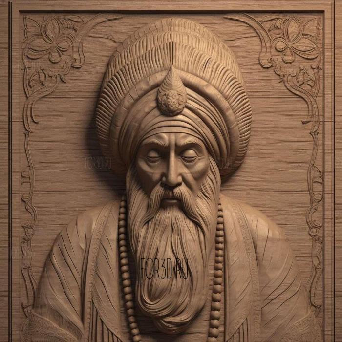 stl Ardas Sikh 4 stl model for CNC